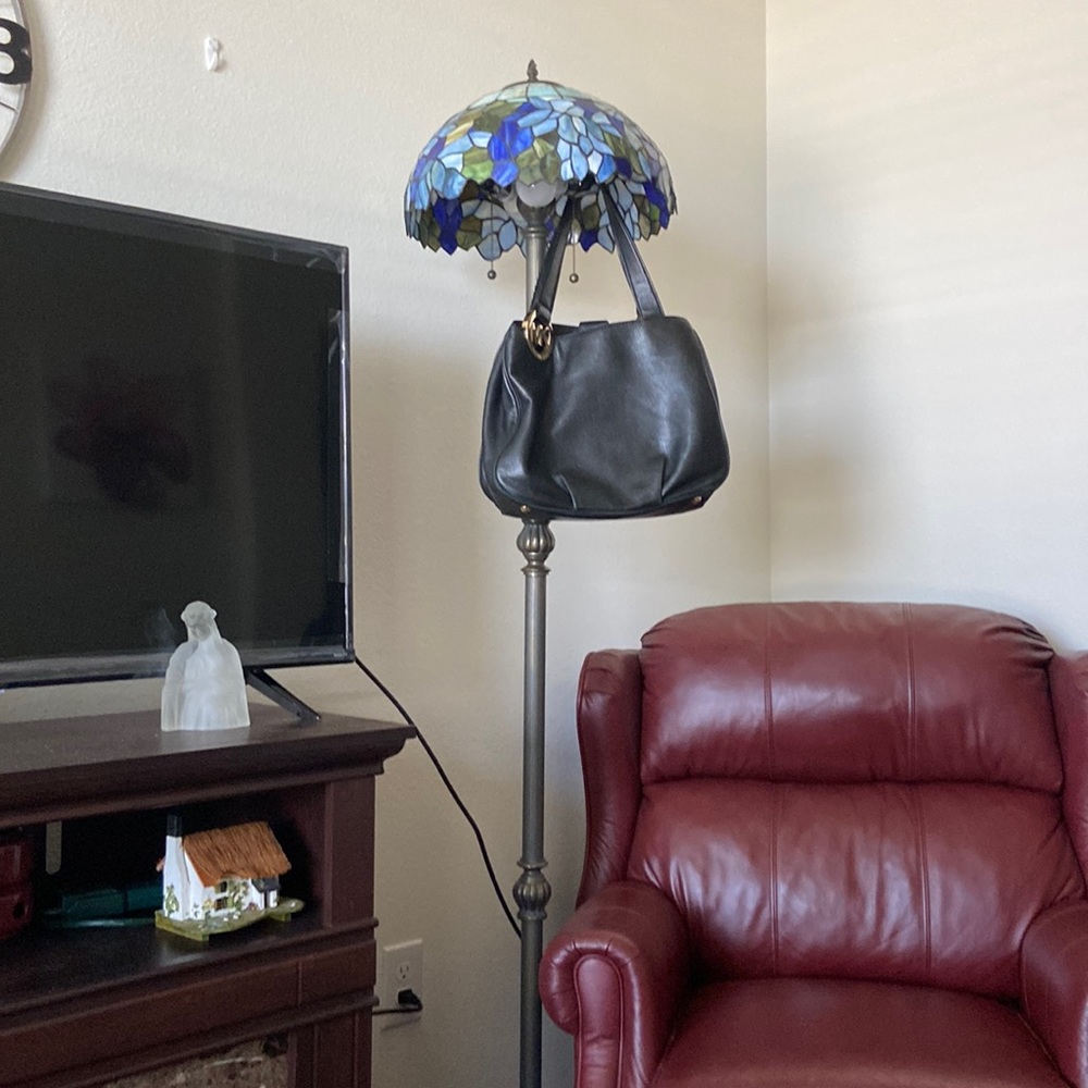 Michael Korrs Black Shoulder Purse